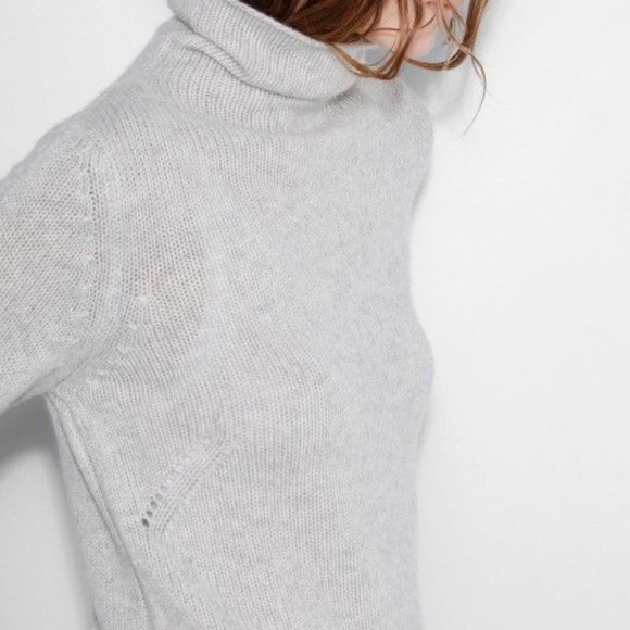 Zadig & Voltaire Sweaters - Zadig & Voltaire Chrome Deluxe Cashmere Sweater S